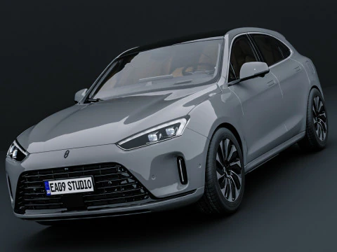 2025HUAWEI AITO M5 PHEV Model 3D