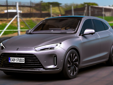 2025 HUAWEI AITO M5 PHEV Modelo 3D
