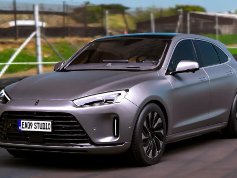 2025 HUAWEI AITO M5 PHEV 3D Model