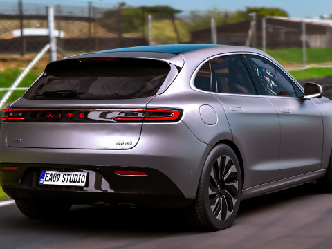 2025 HUAWEI AITO M5 PHEV Modelo 3D