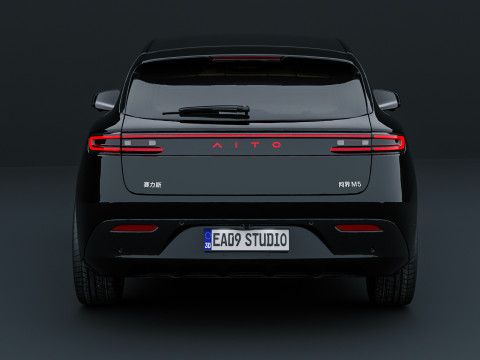 2025 HUAWEI AITO M5 PHEV Modelo 3D