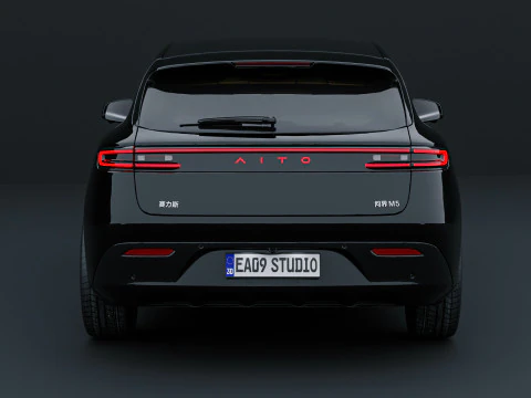 2025 HUAWEI AITO M5 PHEV 3D Model