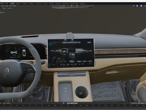 2025 HUAWEI AITO M5 PHEV Modelo 3D