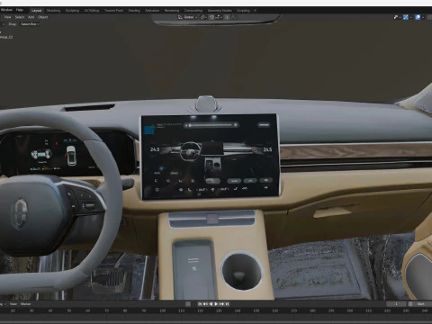 2025 HUAWEI AITO M5 PHEV 3D Model