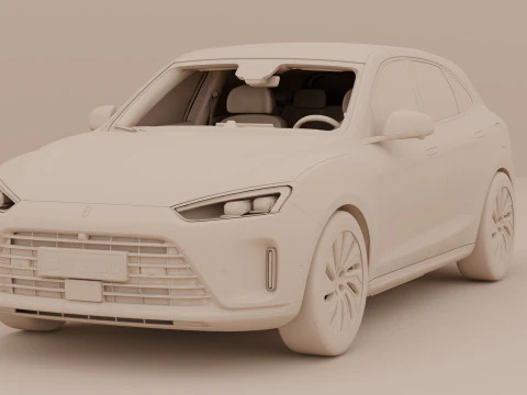 2025 HUAWEI AITO M5 PHEV 3D Model