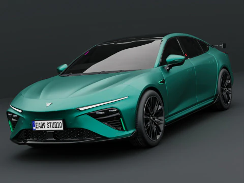 Hozon Neta S 2025 Modelo 3D