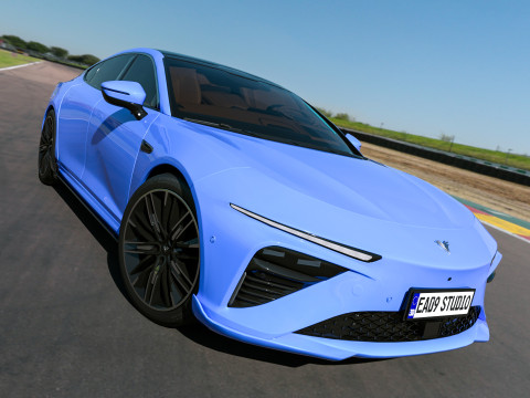 Hozon Neta S 2025 Model 3D