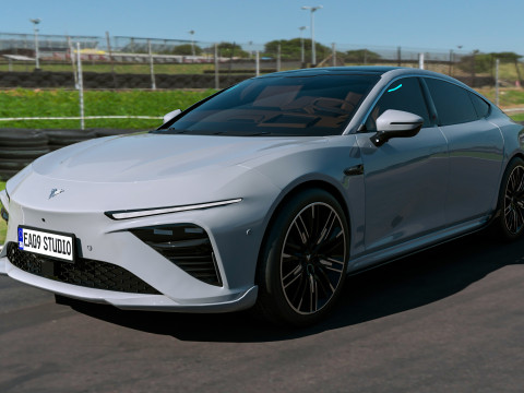 Hozon Neta S 2025 Model 3D