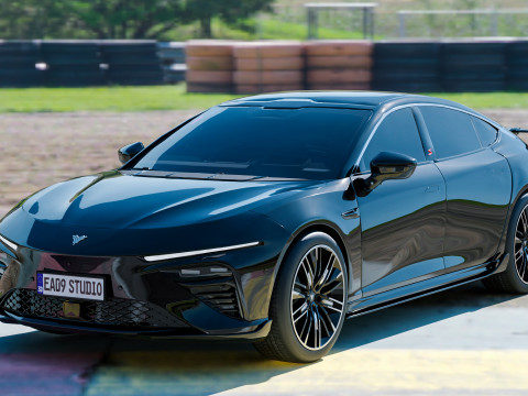 Hozon Neta S 2025 Model 3D