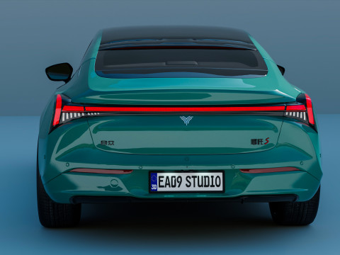 Hozon Neta S 2025 Model 3D