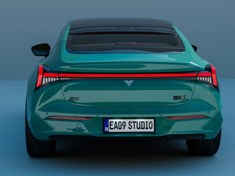 Hozon Neta S 2025 3D Model