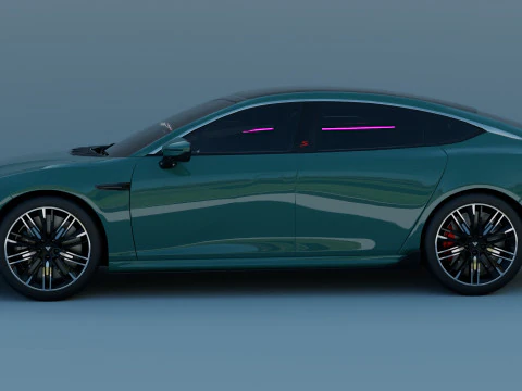 Hozon Neta S 2025 3D Model