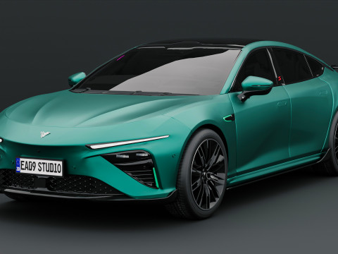 Hozon Neta S 2025 Model 3D