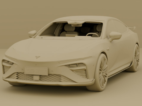 Hozon Neta S 2025 Model 3D