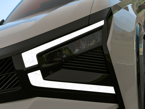 Lada Azimut uit 2026 3D Model