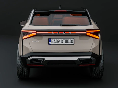 2026 Lada Azimut 3D Model