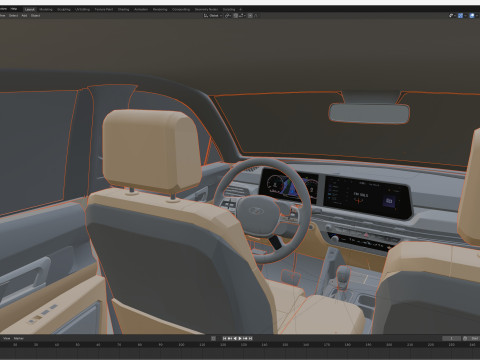 Lada Azimut uit 2026 3D Model