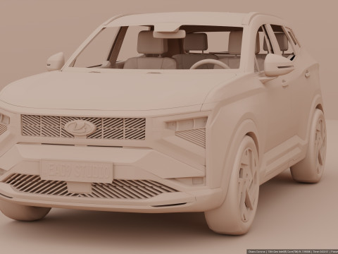 Lada Azimut uit 2026 3D Model