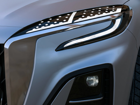 2026 Hongqi HS3 3D Modell