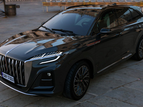 2026 Hongqi HS3 3D Modell