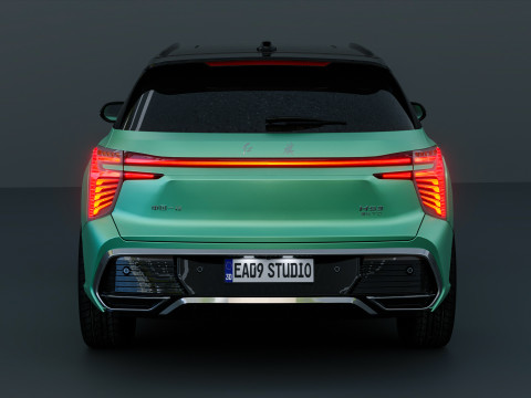 2026 Hongqi HS3 3D Modell