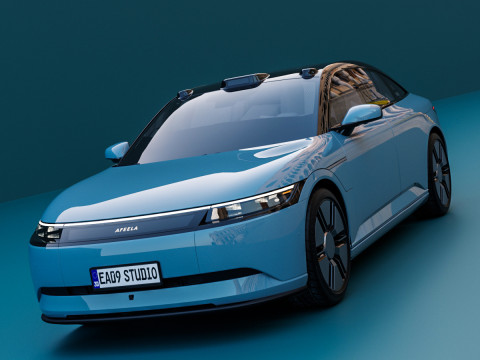 2026 Afeela 1 3D Modell