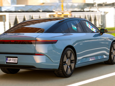 2026 Afeela 1 3D Modell