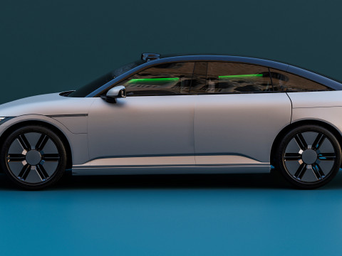 2026 Afeela 1 3D Modell