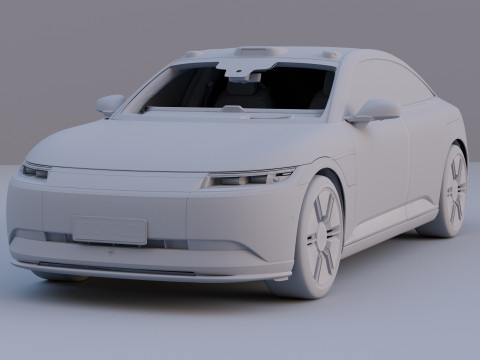 2026 Afeela 1 3D Modell