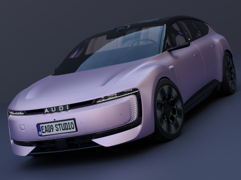 2026 Audi E5 Sportback EV 3D Model