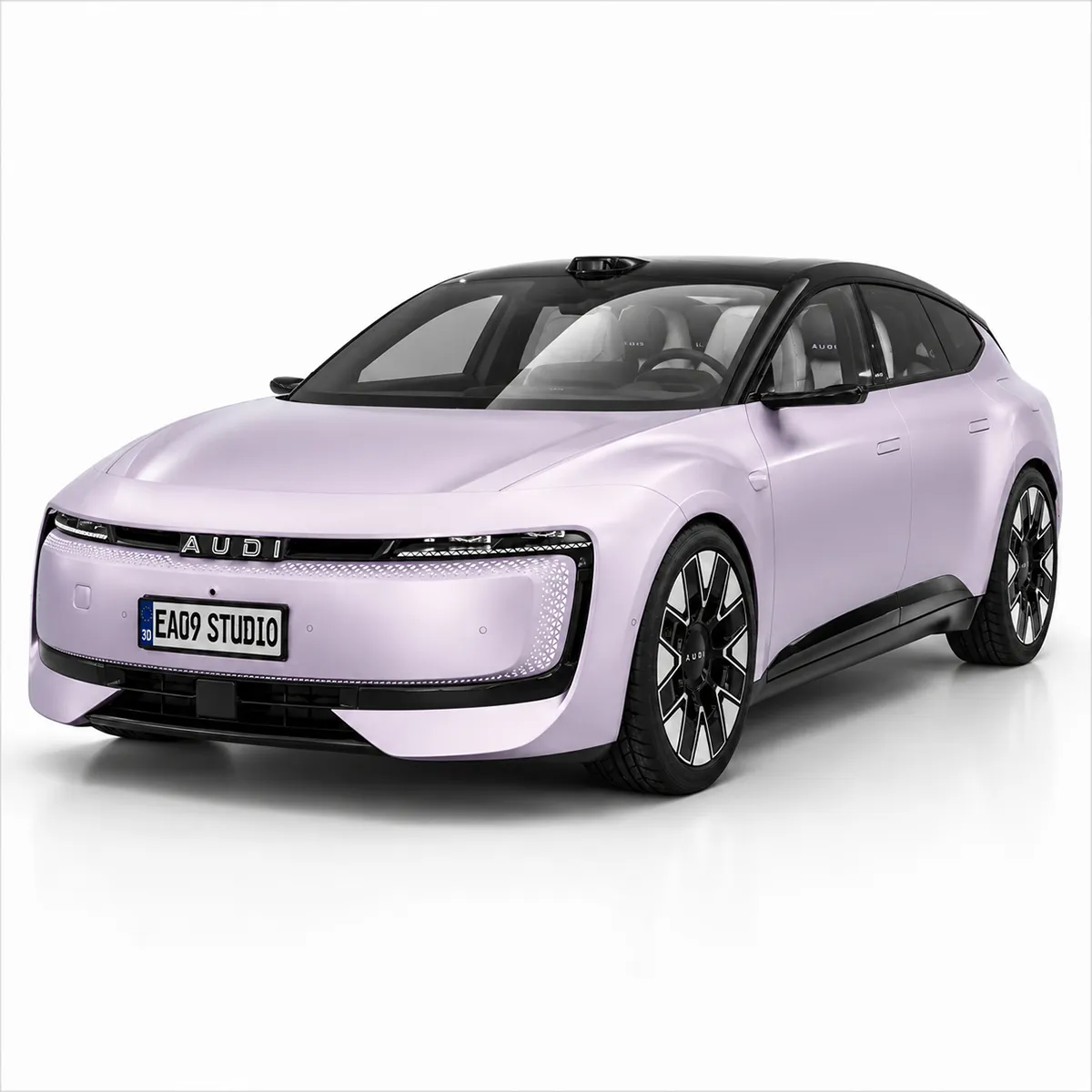 2026 Audi E5 Sportback EV 3D Model .c4d .max .obj .3ds .fbx .stl .blend