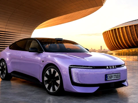 2026 Audi E5 Sportback EV 3D Model