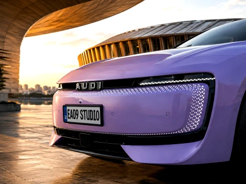 2026 Audi E5 Sportback EV 3D Model