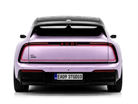 2026 Audi E5 Sportback EV 3D Model