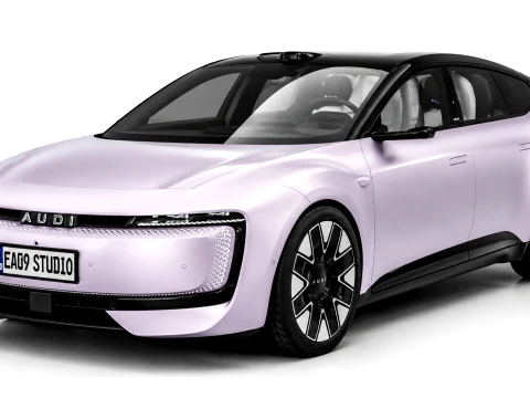 2026 Audi E5 Sportback EV 3D Model