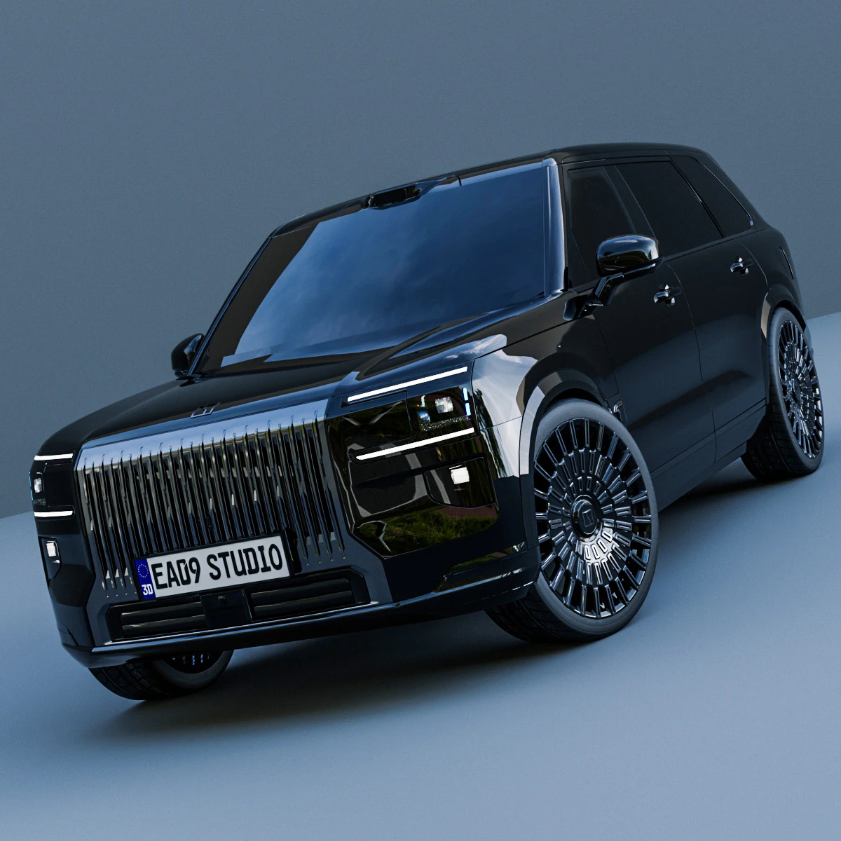 2026 Zeekr 9X Ultra 3D Model .c4d .max .obj .3ds .fbx .stl .blend 