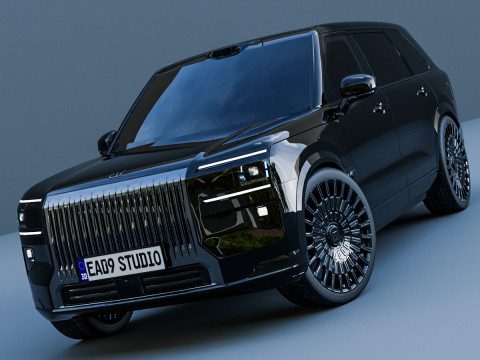 Zeekr 9X Ultra 2026 Modèle 3D