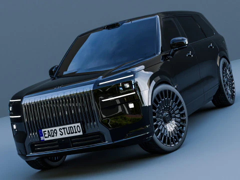 2026 Zeekr 9X Ultra Modelo 3D