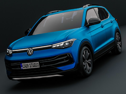 2026 Volkswagen Tharu XR 3D Model