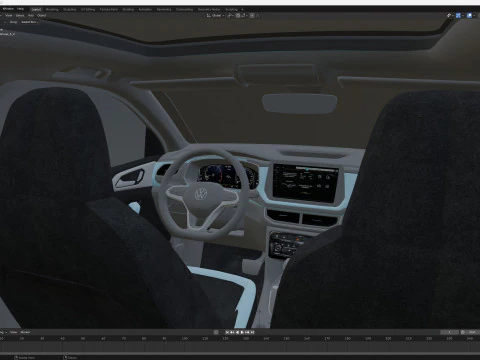 2026 Volkswagen Tharu XR Modelo 3D