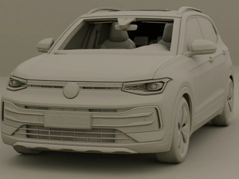 2026 Volkswagen Tharu XR Modelo 3D
