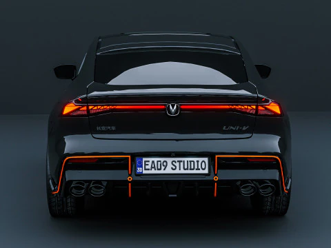 2026 Changan UNI-V 3D Model