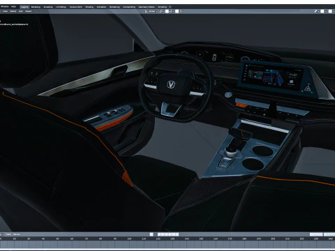 2026 Changan UNI-V 3D Model
