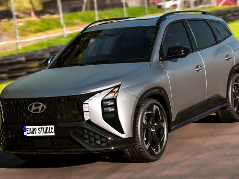 Hyundai Mufasa 2026 3D Model