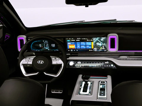 Hyundai Mufasa 2026 3D Model
