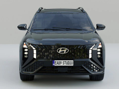 Hyundai Mufasa 2026 3D Model