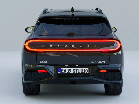 Hyundai Mufasa 2026 3D Model
