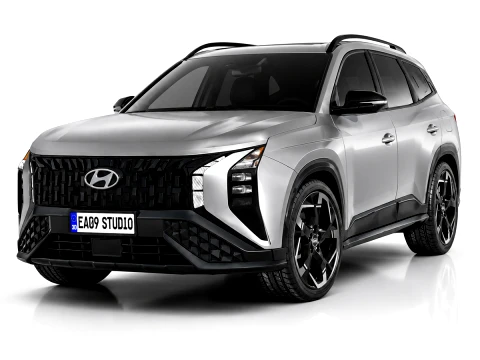 Hyundai Mufasa 2026 3D Model