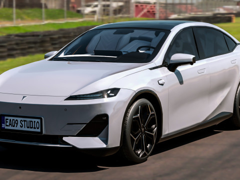 2026 Чанган Дипал SL03 3D Модель