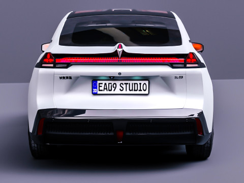 2026 Чанган Дипал SL03 3D Модель